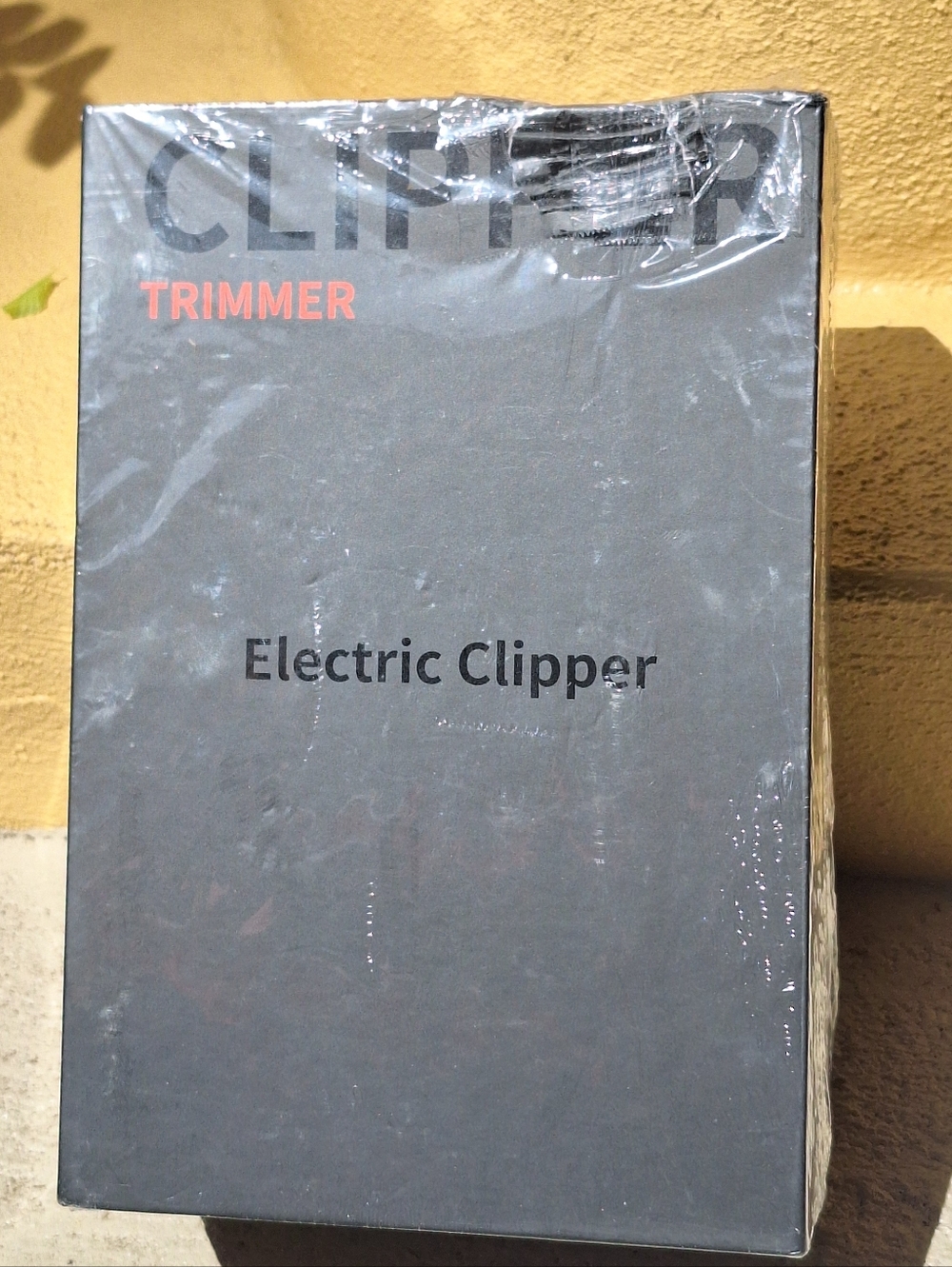 Electric Clipper Trimmer Set Silver. USB Charging.